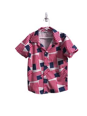 American flag Button-Up Shirt